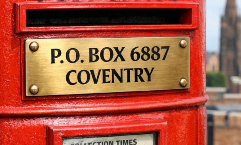 PO Box 6887 Coventry